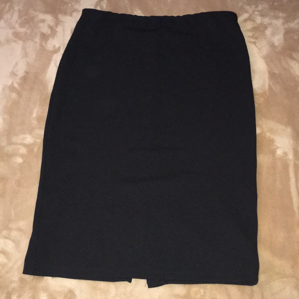 Black skirt